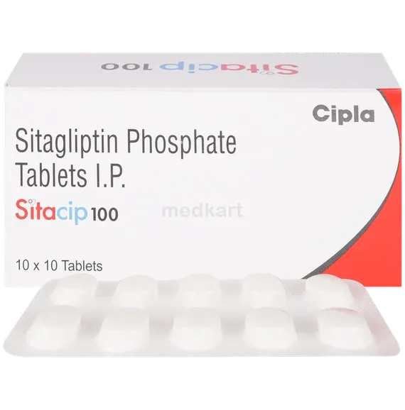 sitacip 100mg tablet 10's